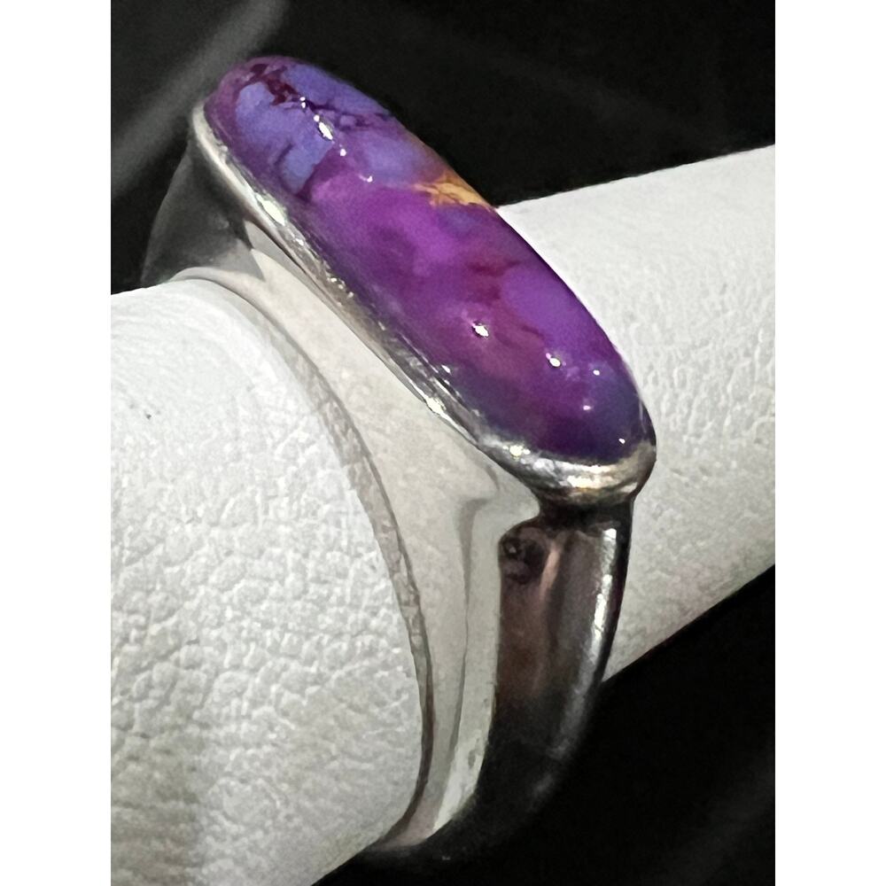 Mojave Purple Turquoise Sterling Ring - Picture 10 of 10